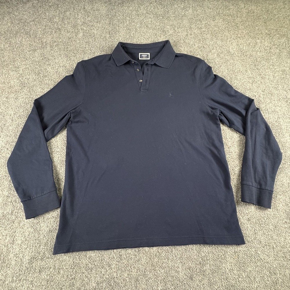 Charles Tyrwhitt Polo Shirt Men's M Navy Preppy Golf Country Club Old Money Work